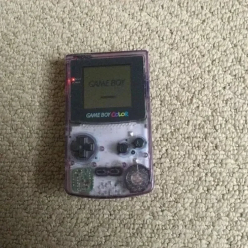 Nintendo Purple Game Boy Color w/Worm Light (game NOT included) ⭐️